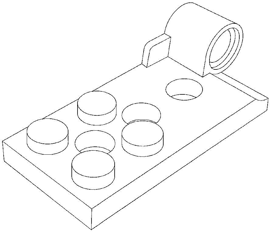 CONFIGURAÇÃO APLICADA EM ELEMENTO DE CONSTRUÇÃO DE BRINQUEDO