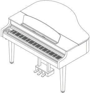 CONFIGURAÇÃO APLICADA EM PIANO ELETRÔNICO DIGITAL