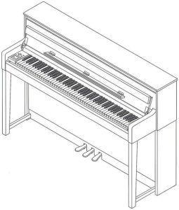 CONFIGURAÇÃO APLICADA EM PIANO ELETRÔNICO DIGITAL