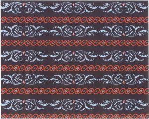 PADRÃO ORNAMENTAL APLICADO EM ESTAMPA