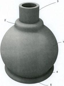 CONFIGURAÇÃO APLICADA À BASE DE CACHIMBO DE ÁGUA