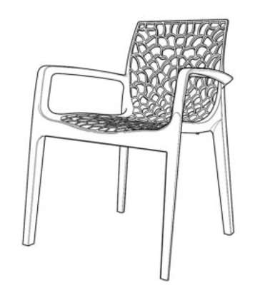 CONFIGURAÇÃO APLICADA A CADEIRA DE BRAÇOS