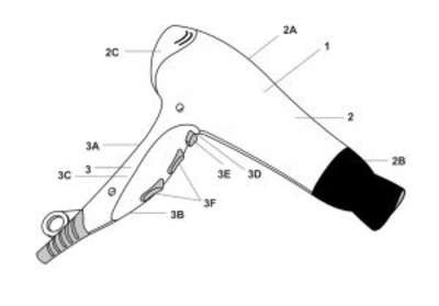 CONFIGURAÇÃO APLICADA A/EM SECADOR DE CABELO