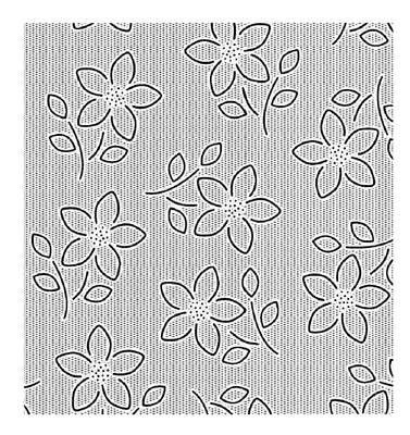 PADRÃO ORNAMENTAL APLICADO EM PAPEL HIGIÊNICO