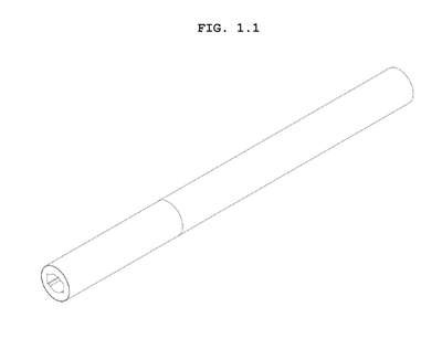 CONFIGURAÇÃO APLICADA A PONTA DE FILTRO DE CIGARRO