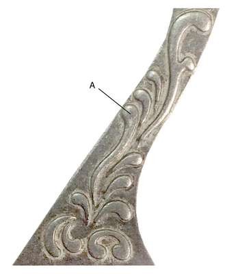 PADRÃO ORNAMENTAL APLICADO A/EM PEÇA METÁLICA