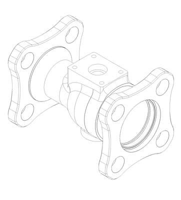 CONFIGURAÇÃO APLICADA A/EM FLANGE DE VÁLVULA