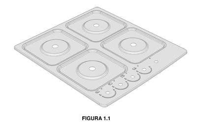 CONFIGURAÇÃO APLICADA A/EM MESA PARA EQUIPAMENTOS DE COCÇÃO