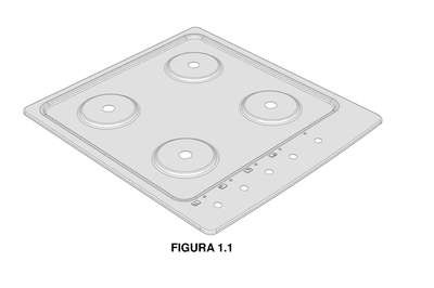 CONFIGURAÇÃO APLICADA A/EM MESA PARA EQUIPAMENTOS DE COCÇÃO