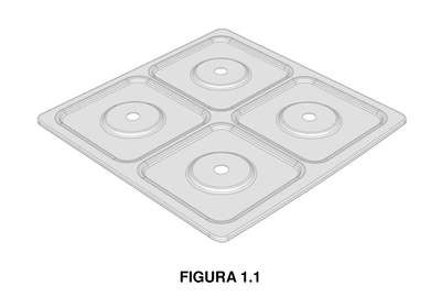 CONFIGURAÇÃO APLICADA A/EM MESA PARA EQUIPAMENTOS DE COCÇÃO