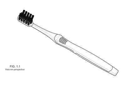 CONFIGURAÇÃO APLICADA A/EM ESCOVA DE DENTES
