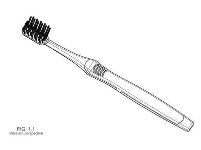 CONFIGURAÇÃO APLICADA A/EM ESCOVA DE DENTES