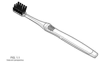 CONFIGURAÇÃO APLICADA A/EM ESCOVA DE DENTES