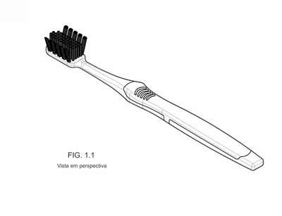 CONFIGURAÇÃO APLICADA A/EM ESCOVA DE DENTES