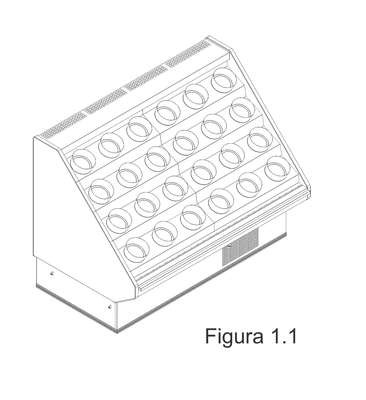CONFIGURAÇÃO APLICADA A/EM EXPOSITOR REFRIGERADO PARA FLORES