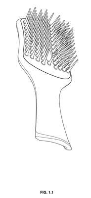 CONFIGURAÇÃO APLICADA A/EM ESCOVA DE CABELO