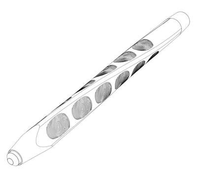 CONFIGURAÇÃO APLICADA A/EM CANETA DE CERA