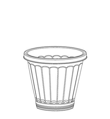 CONFIGURAÇÃO APLICADA A/EM VASO COM PRATO