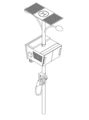 CONFIGURAÇÃO APLICADA A/EM POSTE DE LUZ