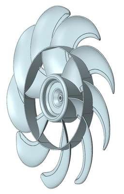 CONFIGURAÇÃO APLICADA A/EM HÉLICE DE VENTILADOR