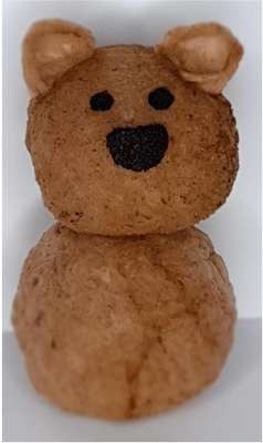 CONFIGURAÇÃO APLICADA A/EM URSO DE ALGODÃO DOCE