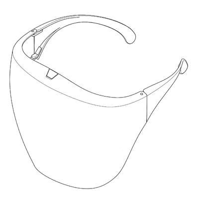 CONFIGURAÇÃO APLICADA A/EM PROTETOR FACIAL