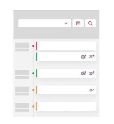 PADRÃO ORNAMENTAL APLICADO A/EM INTERFACE GRÁFICA DE USUÁRIO PARA TELA DE DISPOSITIVO
