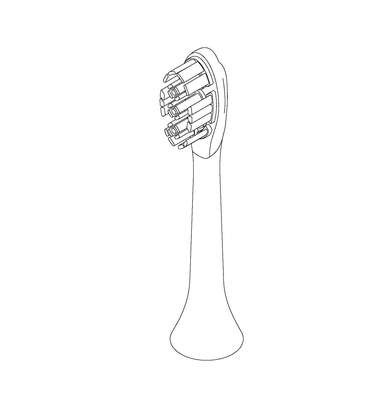 CONFIGURAÇÃO APLICADA A/EM CABEÇA DE ESCOVA DE DENTES