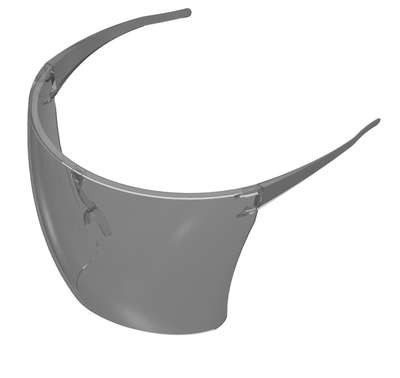 CONFIGURAÇÃO APLICADA A/EM PROTETOR FACIAL.