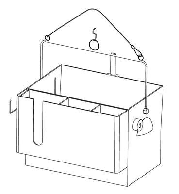 CONFIGURAÇÃO APLICADA A/EM CAÇAMBA PARA PINTURA