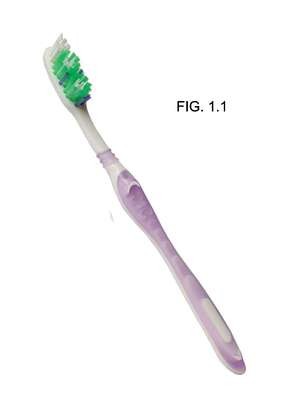 CONFIGURAÇÃO APLICADA A/EM ESCOVA DE DENTE