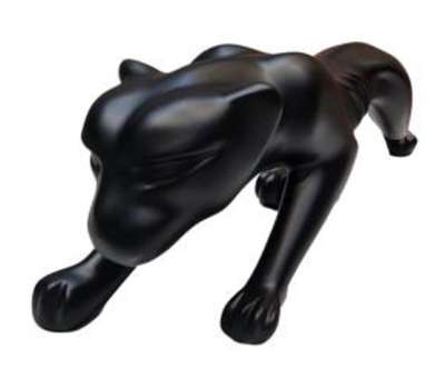 CONFIGURAÇÃO APLICADA A/EM ESCULTURA DE JAGUAR