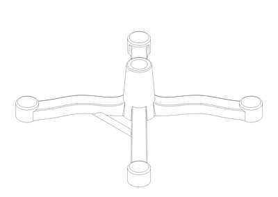 CONFIGURAÇÃO APLICADA A/EM BASE PARA PEDESTAL