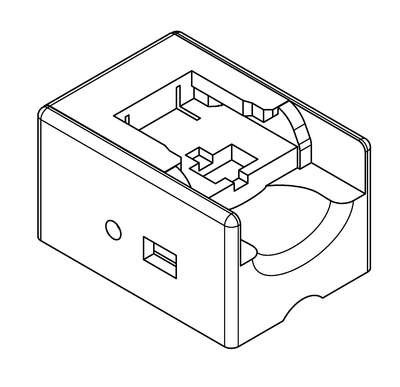 CONFIGURAÇÃO APLICADA A/EM SUPORTE PARA BATERIAS DE PARAFUSADEIRAS EM BASE DE LUMINÁRIA PARA FUNILARIA ARTESANAL