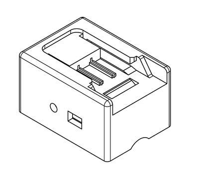 CONFIGURAÇÃO APLICADA EM SUPORTE PARA BATERIA