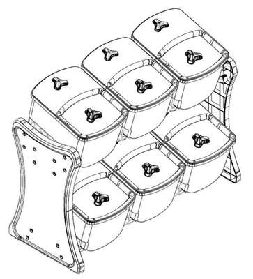 CONFIGURAÇÃO APLICADA A/EM EXPOSITOR DE BALCÃO