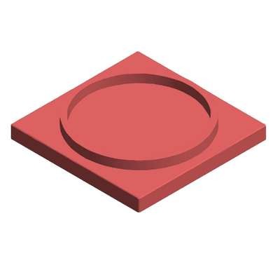 CONFIGURAÇÃO APLICADA EM PLACA PARA SIMULAÇÃO DE SUTURA