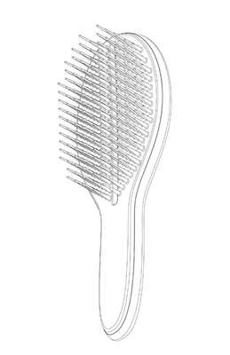 CONFIGURAÇÃO APLICADA A/EM ESCOVA DE CABELO