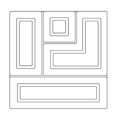 PADRÃO ORNAMENTAL APLICADO A/EM REVESTIMENTOS