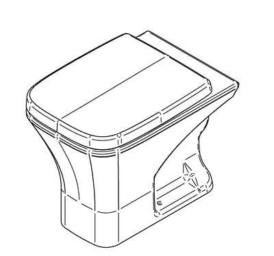 CONFIGURAÇÃO APLICADA A/EM BACIA DE VASO SANITÁRIO