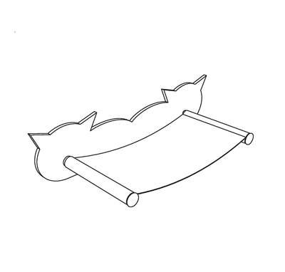 CONFIGURAÇÃO APLICADA A/EM CAMA PARA GATO