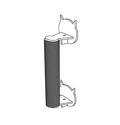 CONFIGURAÇÃO APLICADA A/EM ARRANHADOR PARA GATO