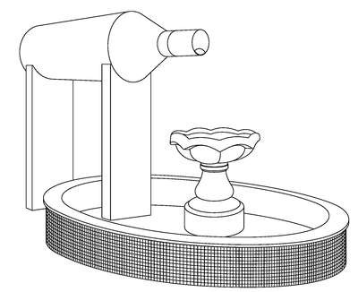 CONFIGURAÇÃO APLICADA A/EM CASCATA CHAFARIZ