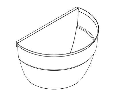 CONFIGURAÇÃO APLICADA A/EM VASO DE PAREDE