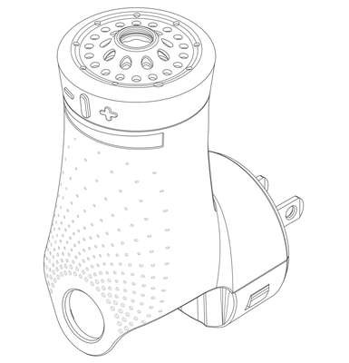CONFIGURAÇÃO APLICADA A/EM DISPENSADOR DE MATERIAL VOLÁTIL