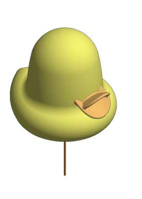 CONFIGURAÇÃO APLICADA A/EM PATO DE ALGODÃO DOCE