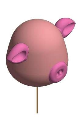 CONFIGURAÇÃO APLICADA A/EM PORCO DE ALGODÃO DOCE