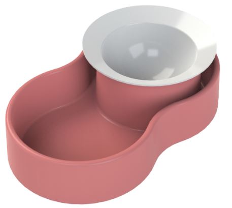CONFIGURAÇÃO APLICADA A/EM COMEDOURO PARA CÃES E GATOS ANTI-FORMIGA 2 EM 1 ÁGUA E RAÇÃO