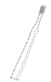 PADRÃO ORNAMENTAL APLICADO A/EM ESCOVA DE DENTE