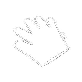 CONFIGURAÇÃO APLICADA A/EM LUVA PARA HIGIENE DE ANIMAISCONFIGURAÇÃO APLICADA A/EM LUVA PARA HIGIENE DE ANIMAIS
